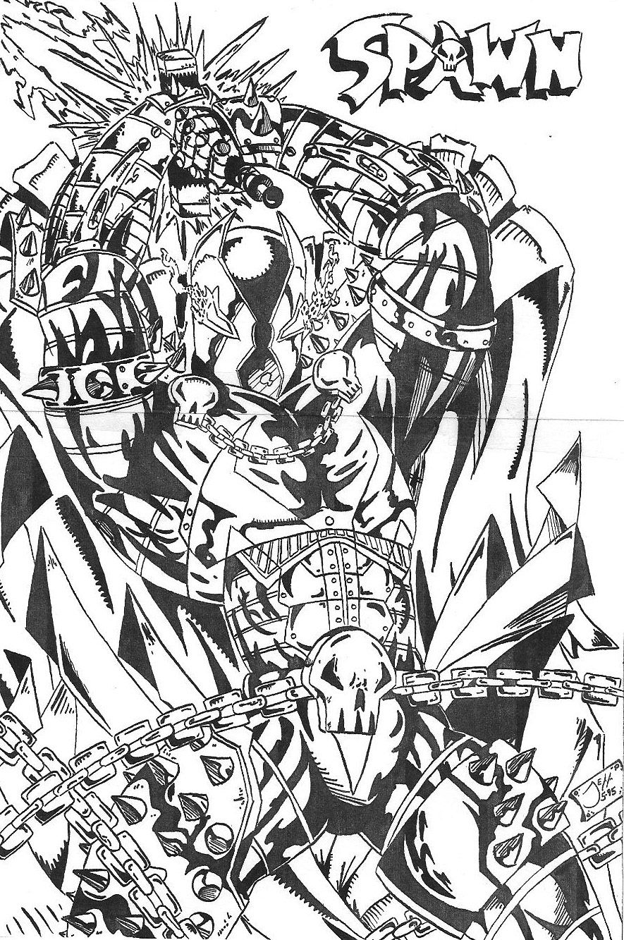 Fan art in Spawn #44