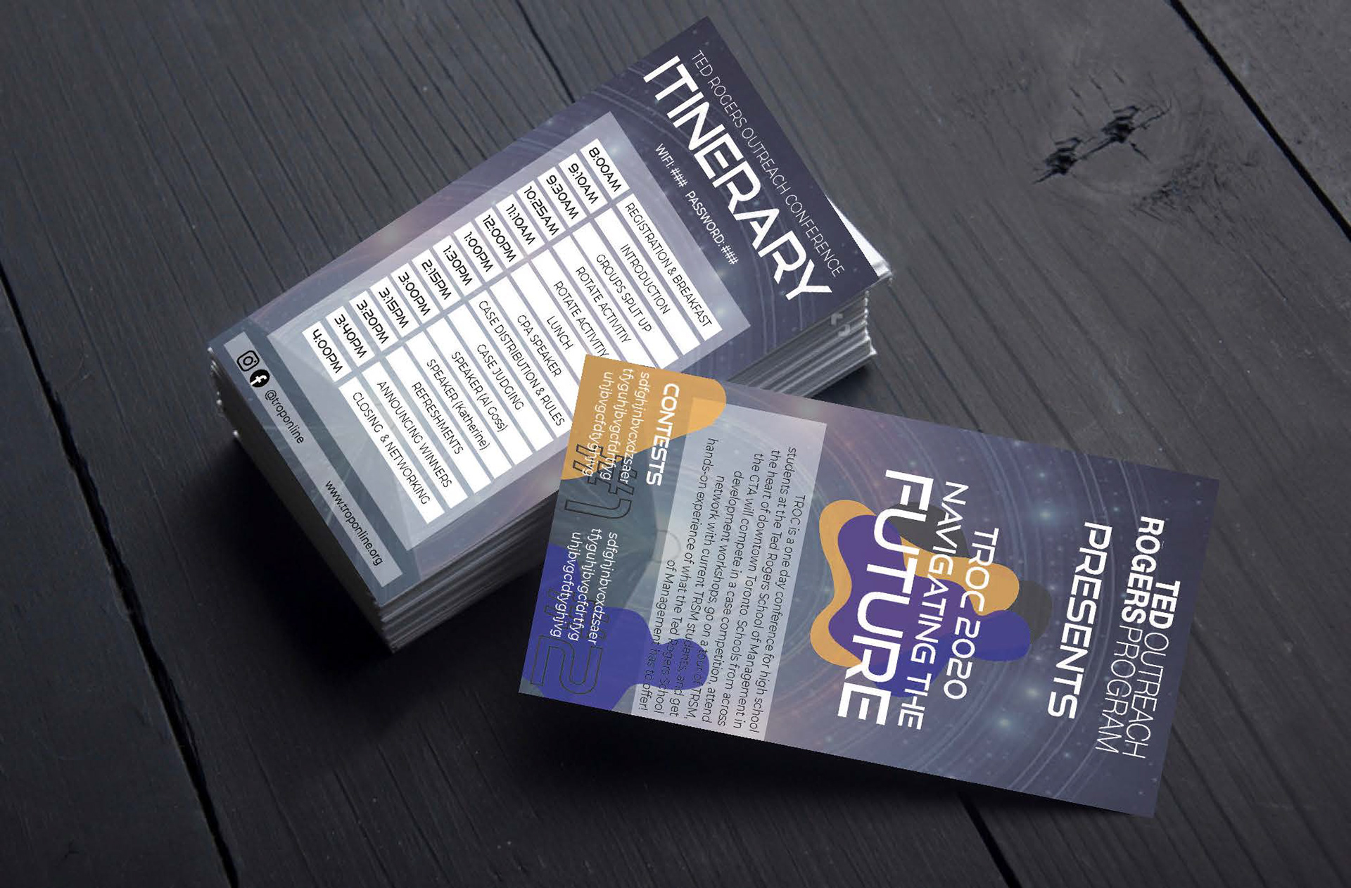 Conference Itinerary | Illustrator