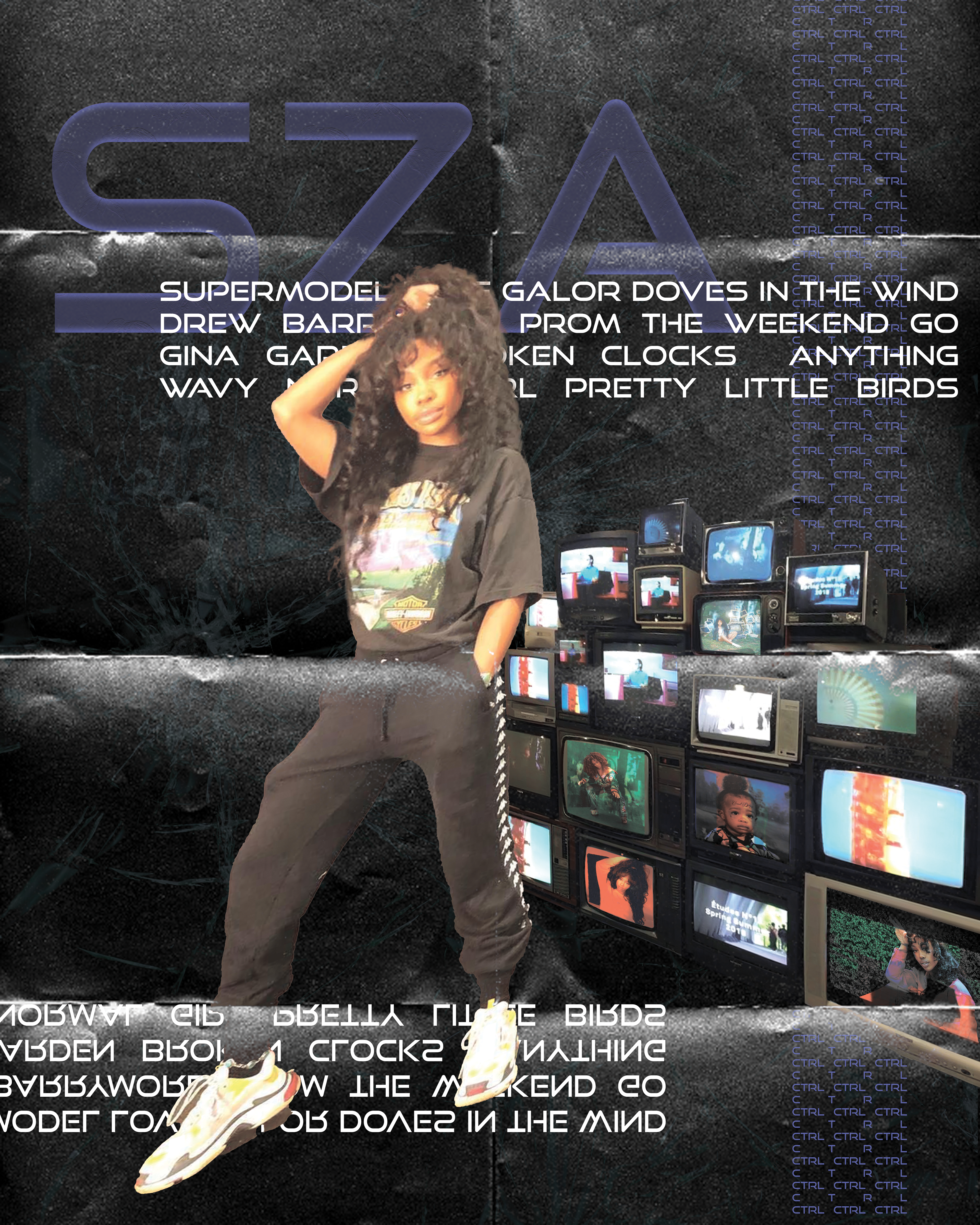 SZA Poster | Photoshop