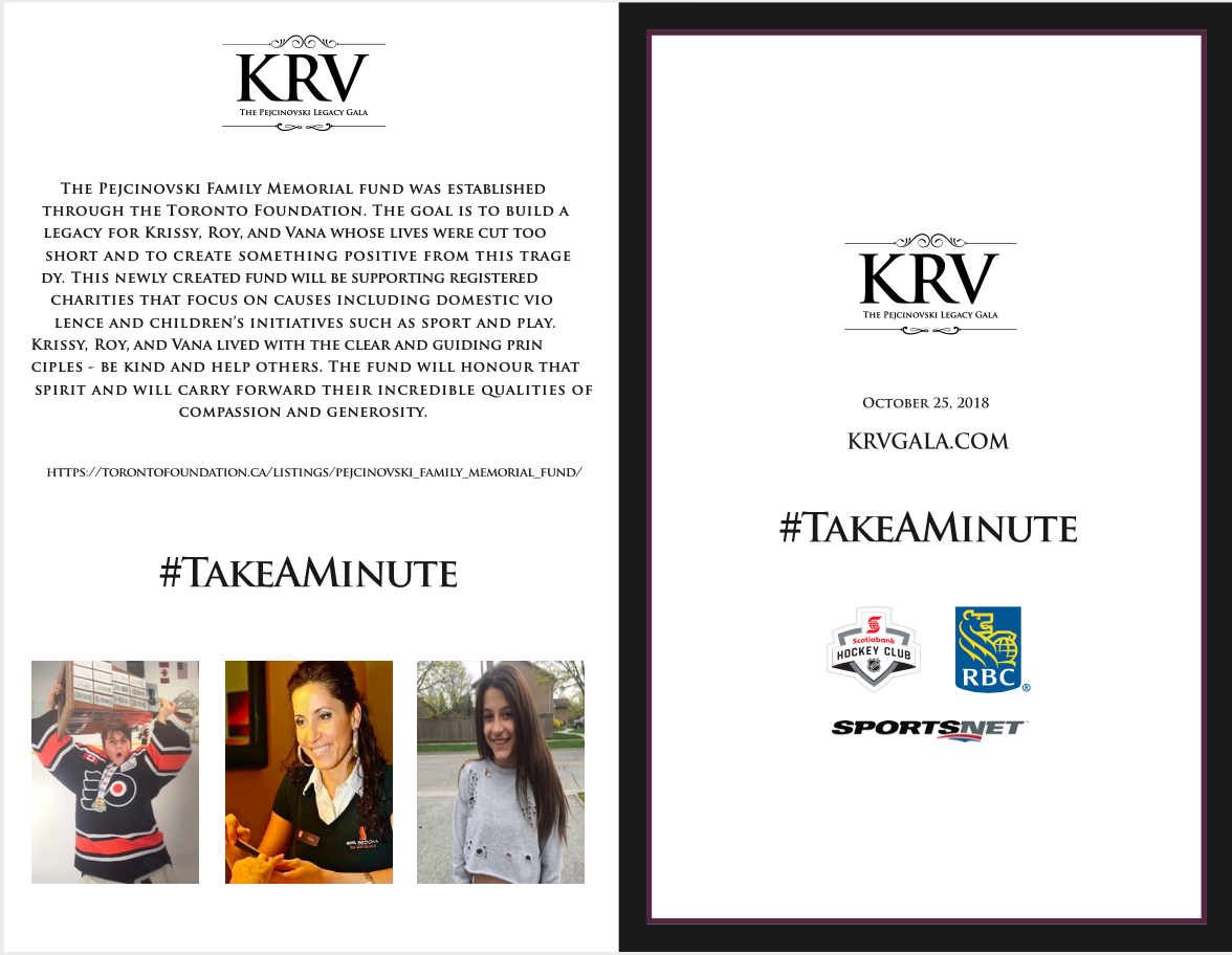 Gala Brochure | Illustrator & Indesign