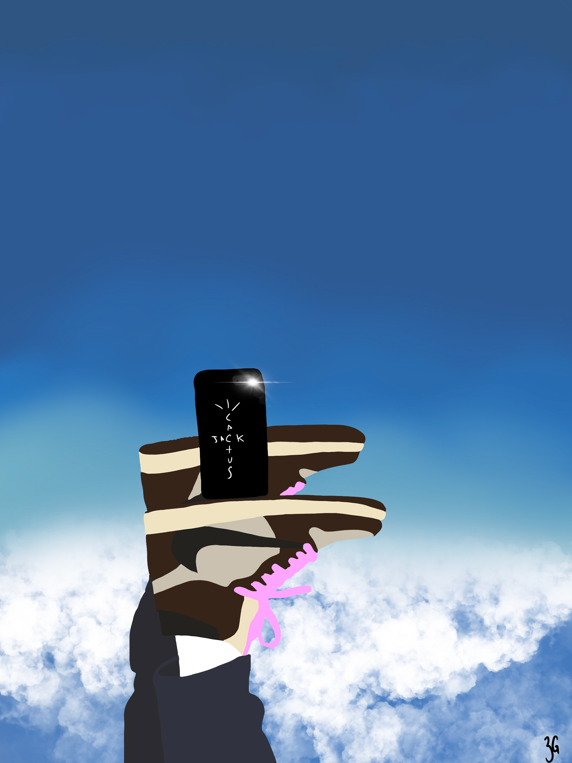 Travis Scott Sneakers | Procreate