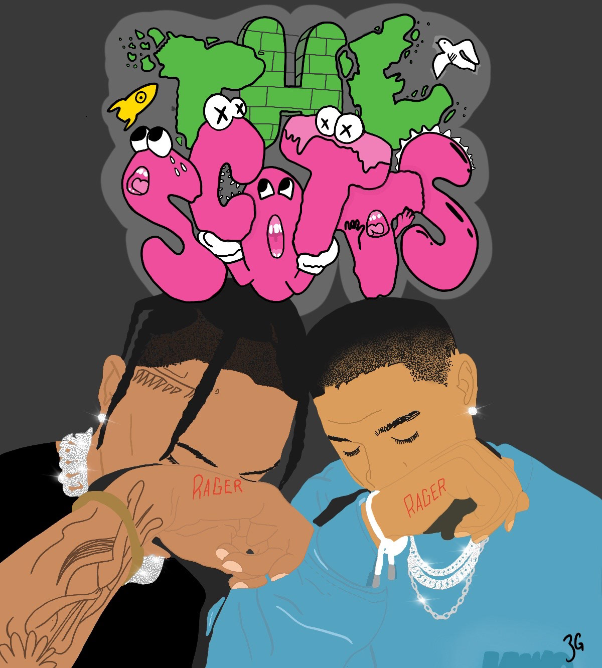 "The Scotts" Poster | Procreate