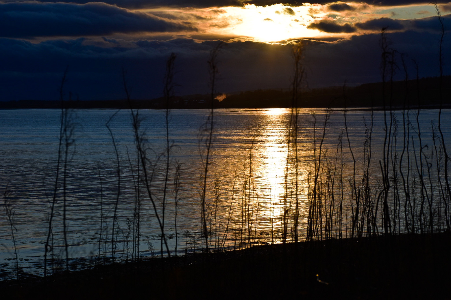 Winter Sunrise Dornoch Firth to the Glenmorangie distillery