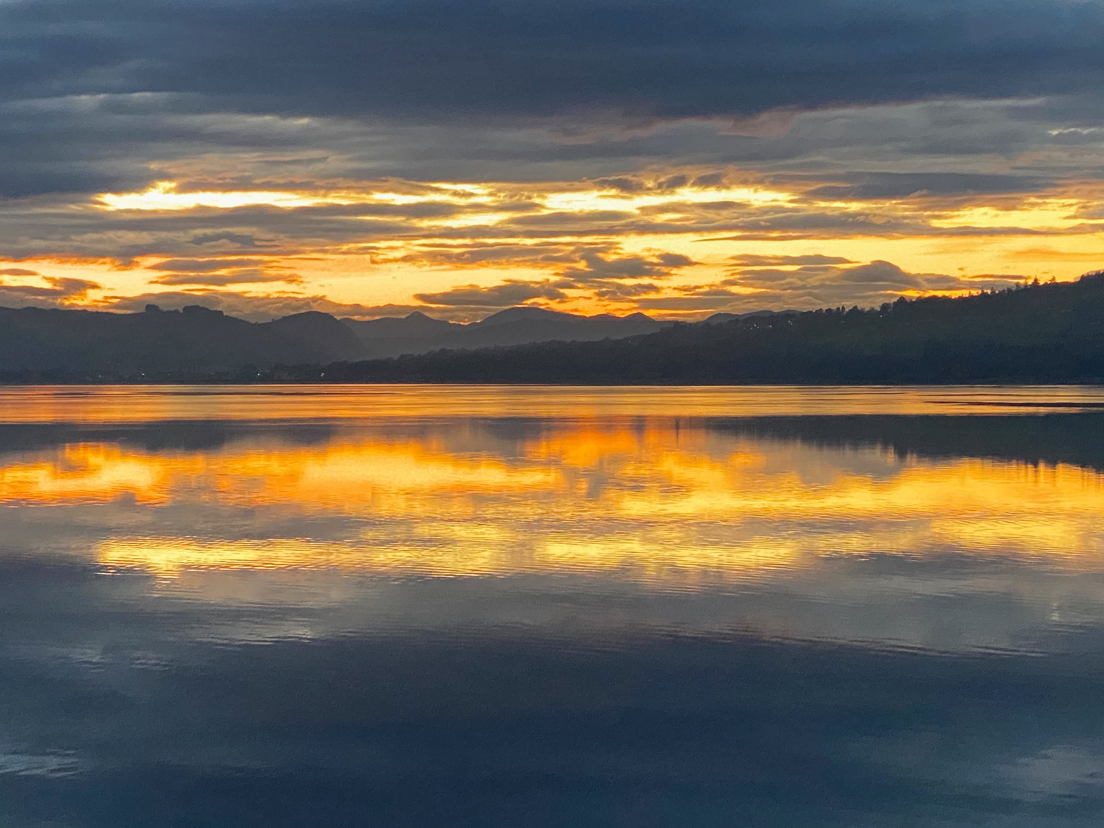 Sunset over Cromarty Firth