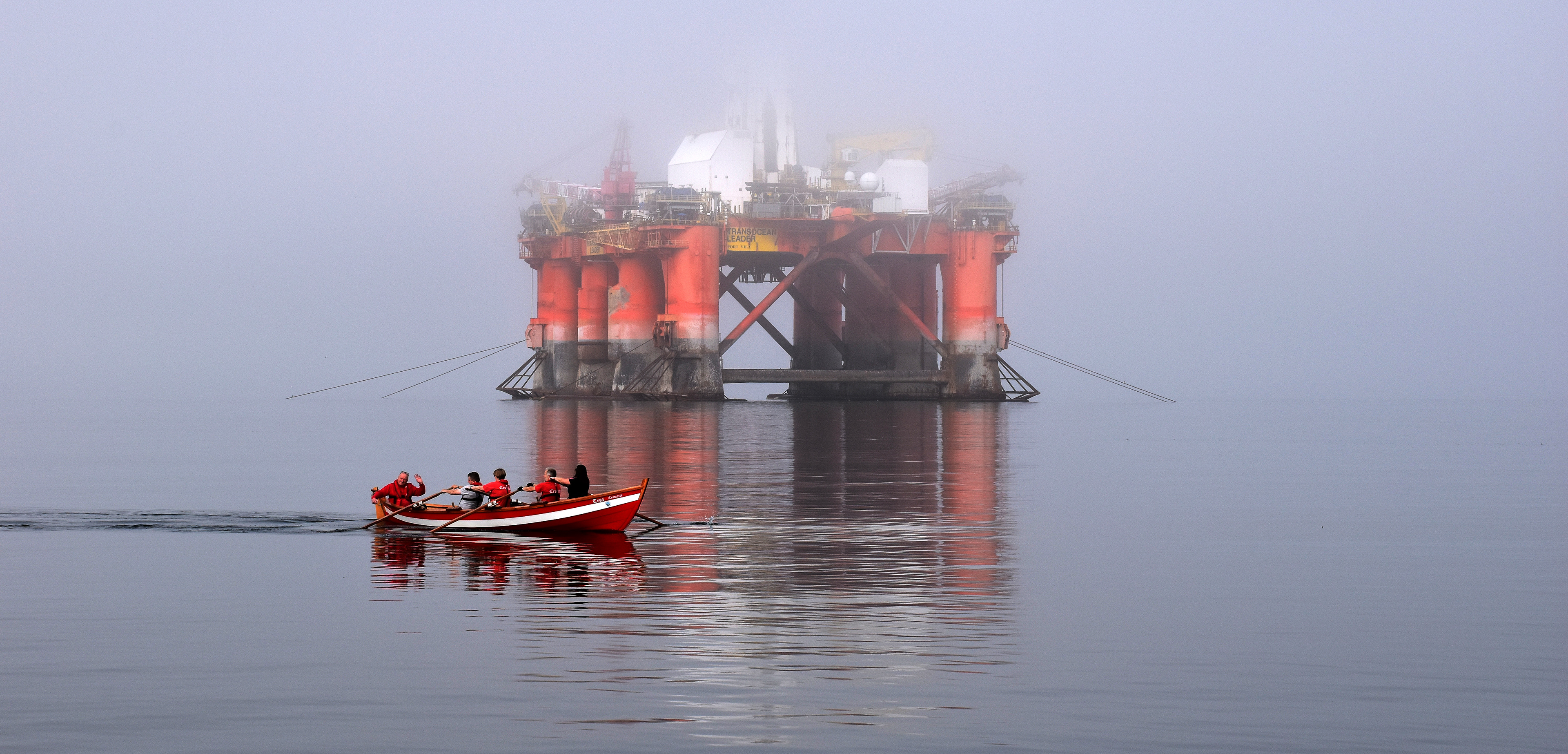 Rowing on Cromarty Firth