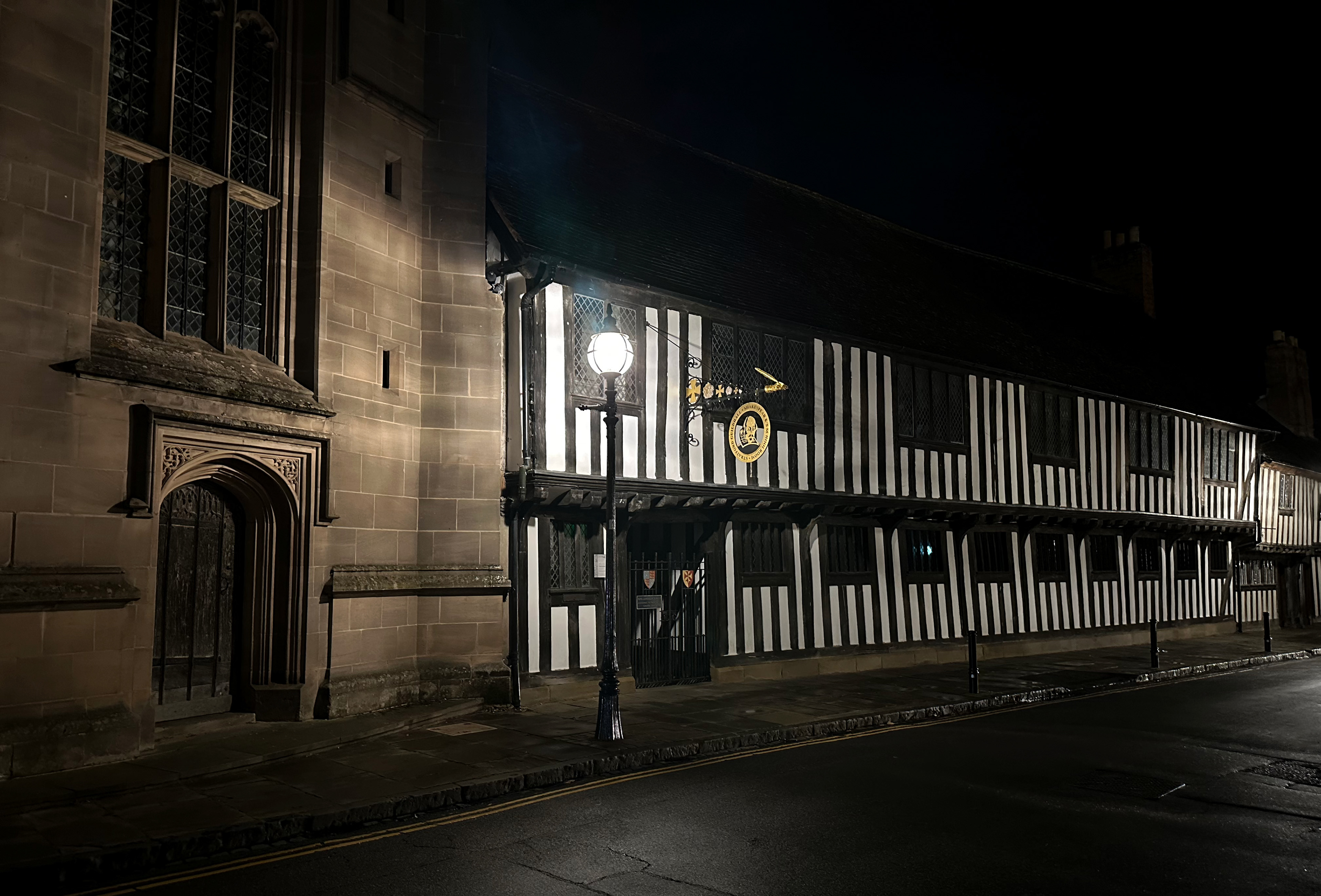 Guildhall and  King Edward VI School (founded 1553)