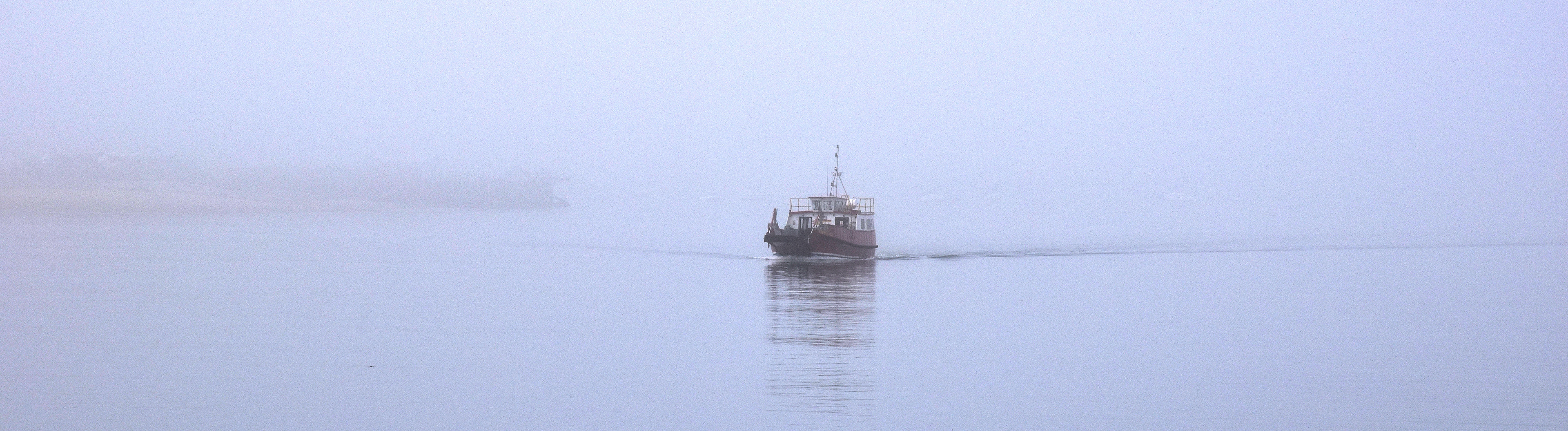 Cromarty ferry in the fog