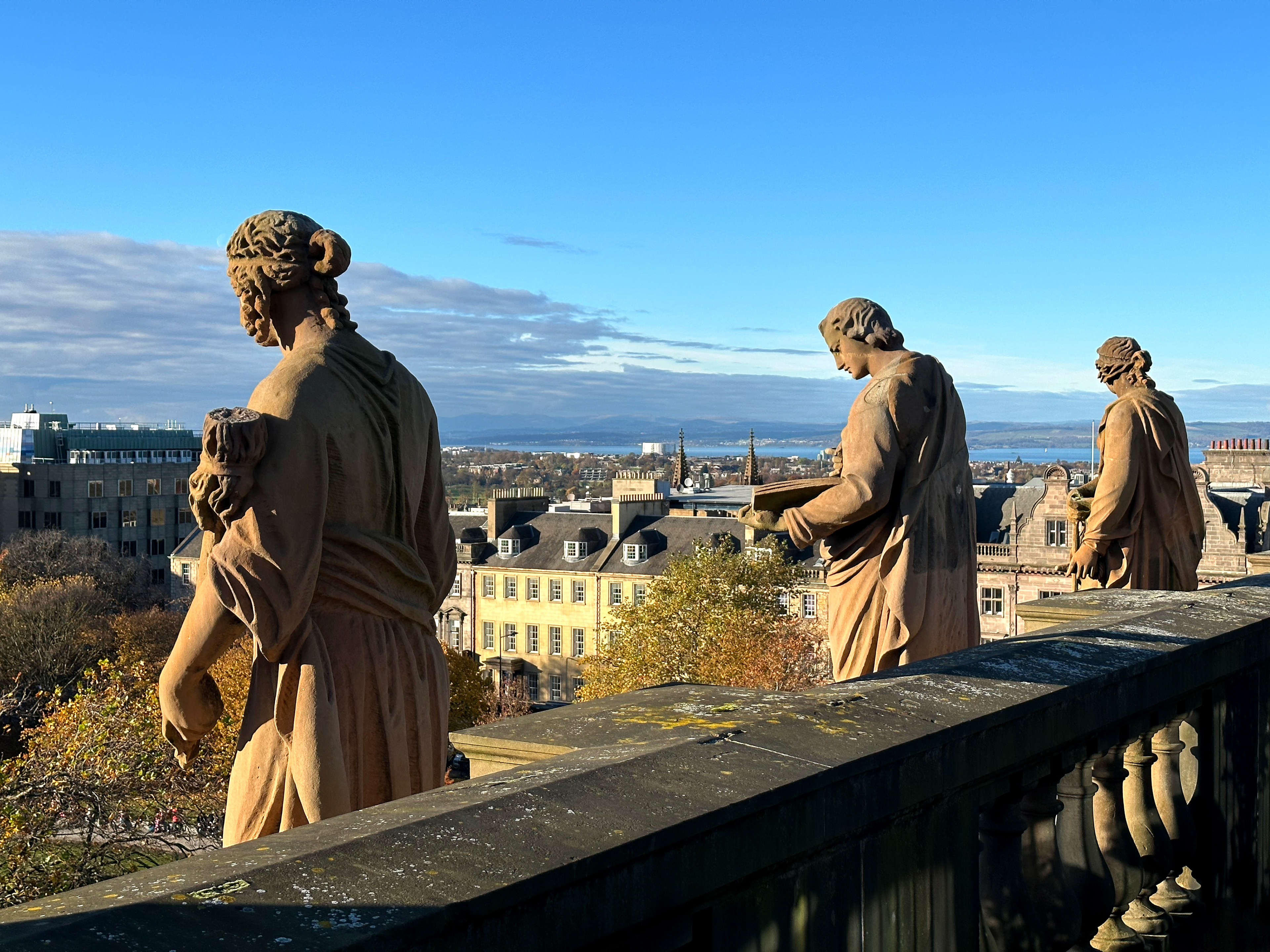 St. Andrews Square from the old British Linen Bank
