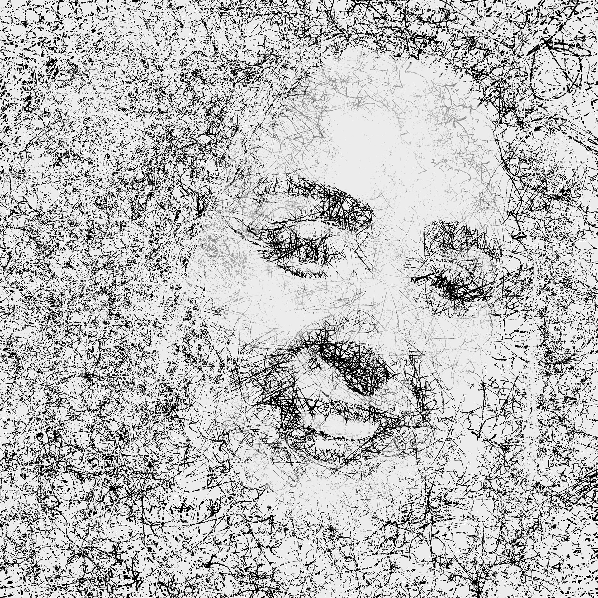 Inspiration, Boyutları/ Dimensions: 30 x 30 cm, Yapım Yılı/Year: 2023, Teknik Bilgiler ve Malzeme: Digital Art, Technique and Material: Digital Art