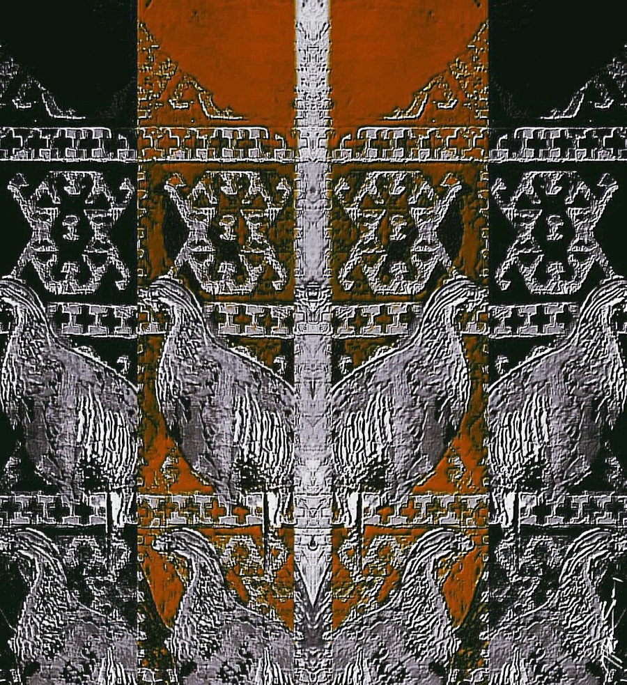 İlker Sarı, Doğu Batı Ekseninde Keklik Serisi, 50x60 cm, Tuk, 2023