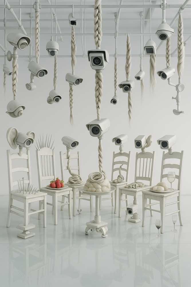 Ayşegül Türk, "Arşiv Kaydı Başladı Özne Tanımsız", 50x80 cm, Dijital Resim, 2025