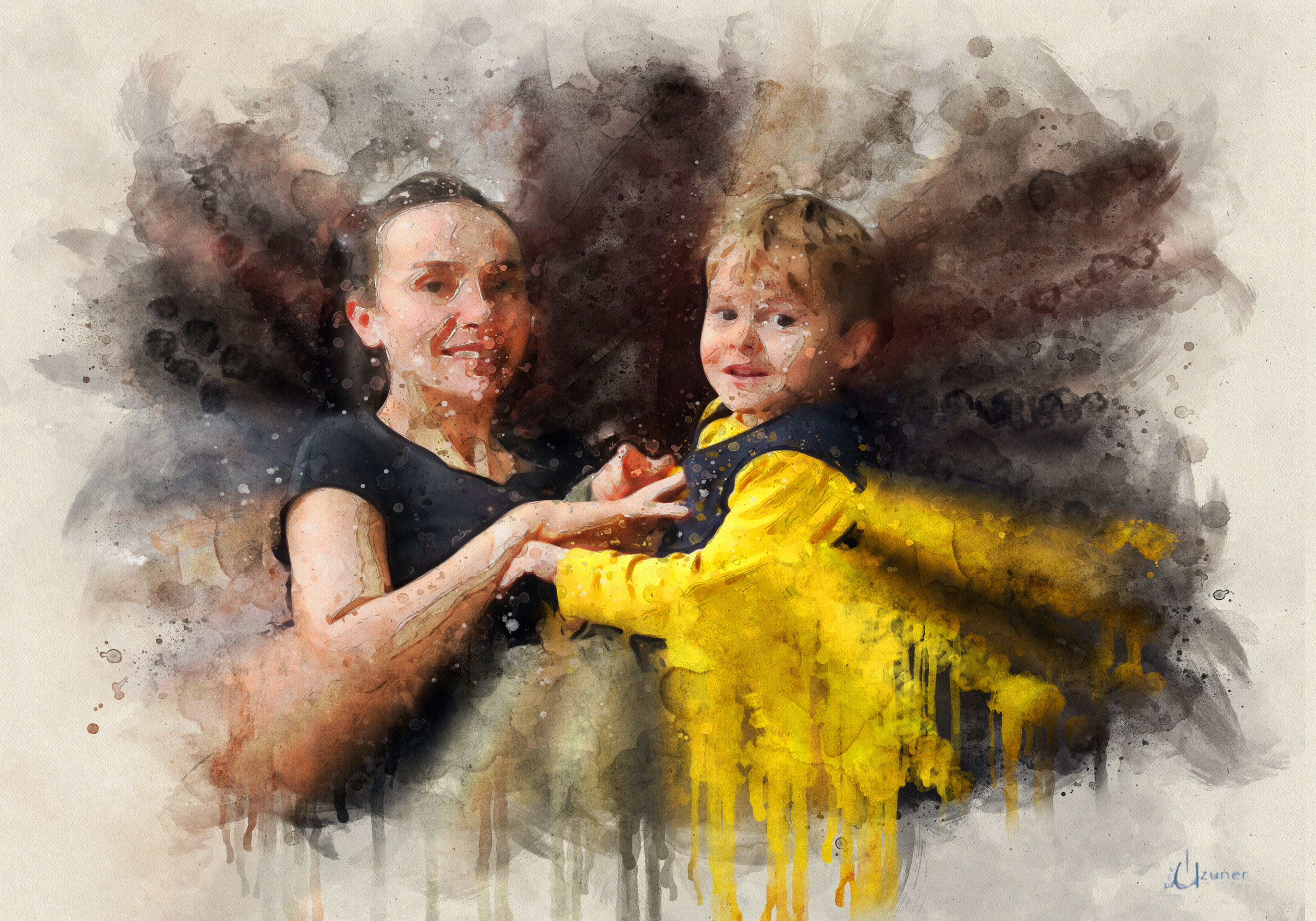 Sevgi, 2023, Dijital Art, 50 X 70 Cm, Bandırma