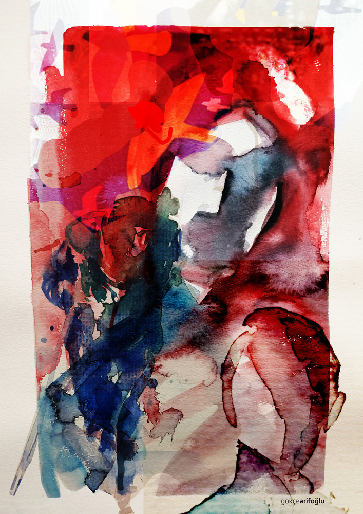 Gökçe Arifoğlu, "Lütuf", 21x29,7 cm, Dijital Kolaj, 2025