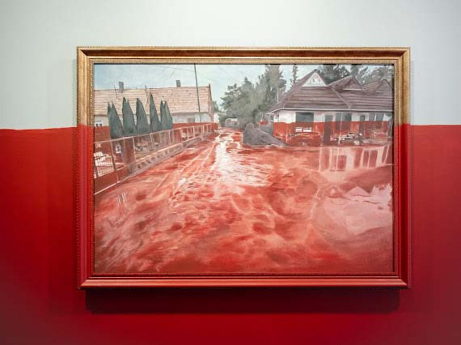 Esra Ertuğrul Tomsuk, Rezervuar, 100x130, T.ü.akrilik, 2023