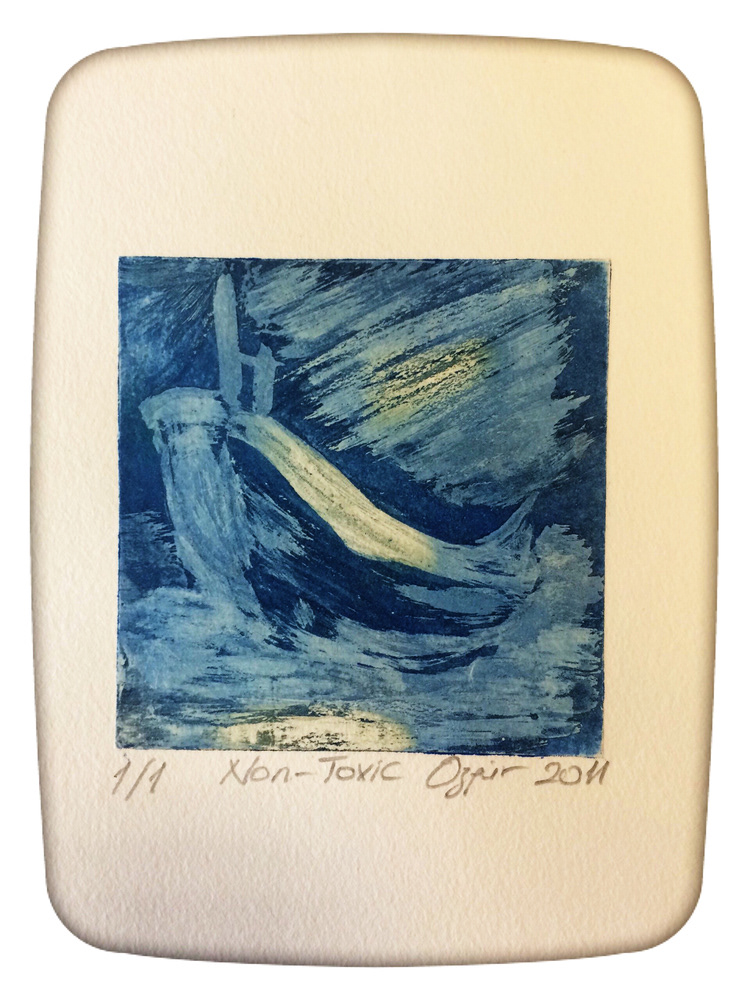 İsimsiz, 14,8 x 21 cm, 2011, Non-Toksik Metal Gravür Baskı