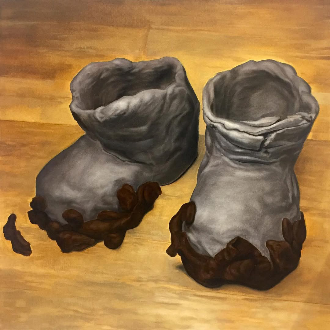 İsimsiz (natürmort), 40 x 50 cm, tuval üzerine yağlı boya, 2020