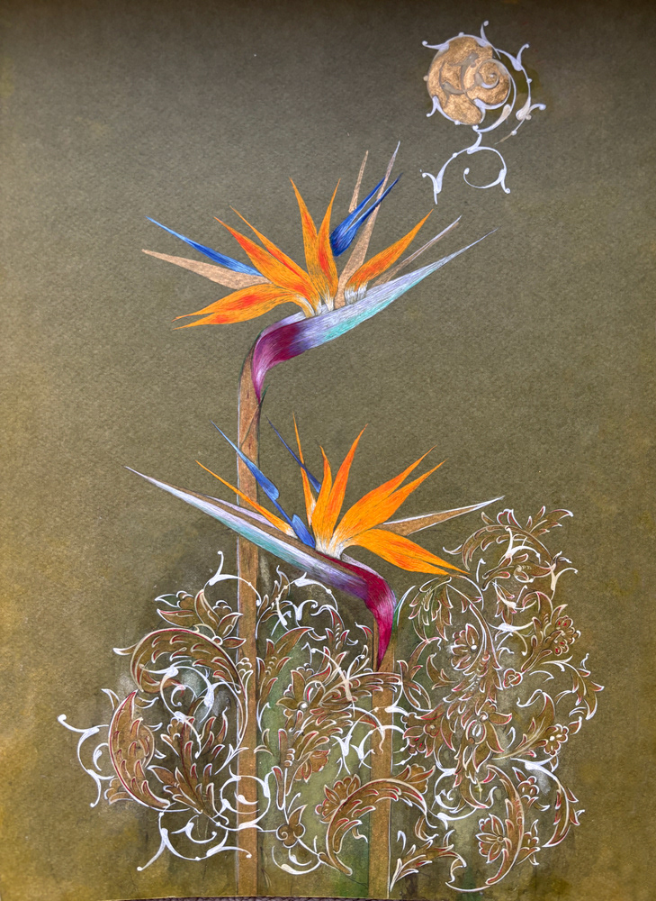 Gül Güney Zincir, "Starliçe", 30x25, Taama, 2025