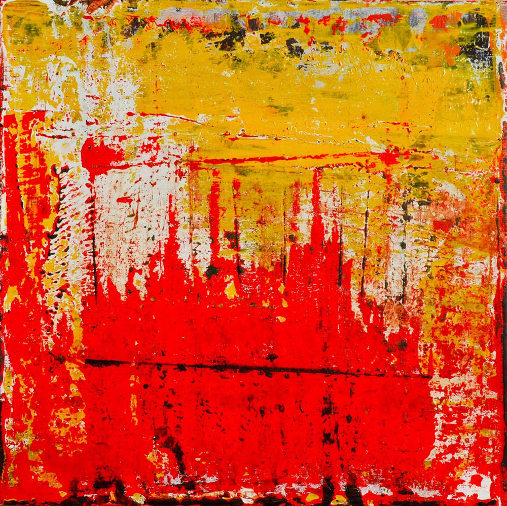 Gülderen Görenek, Pas No:5, 2023, 50x50 cm
