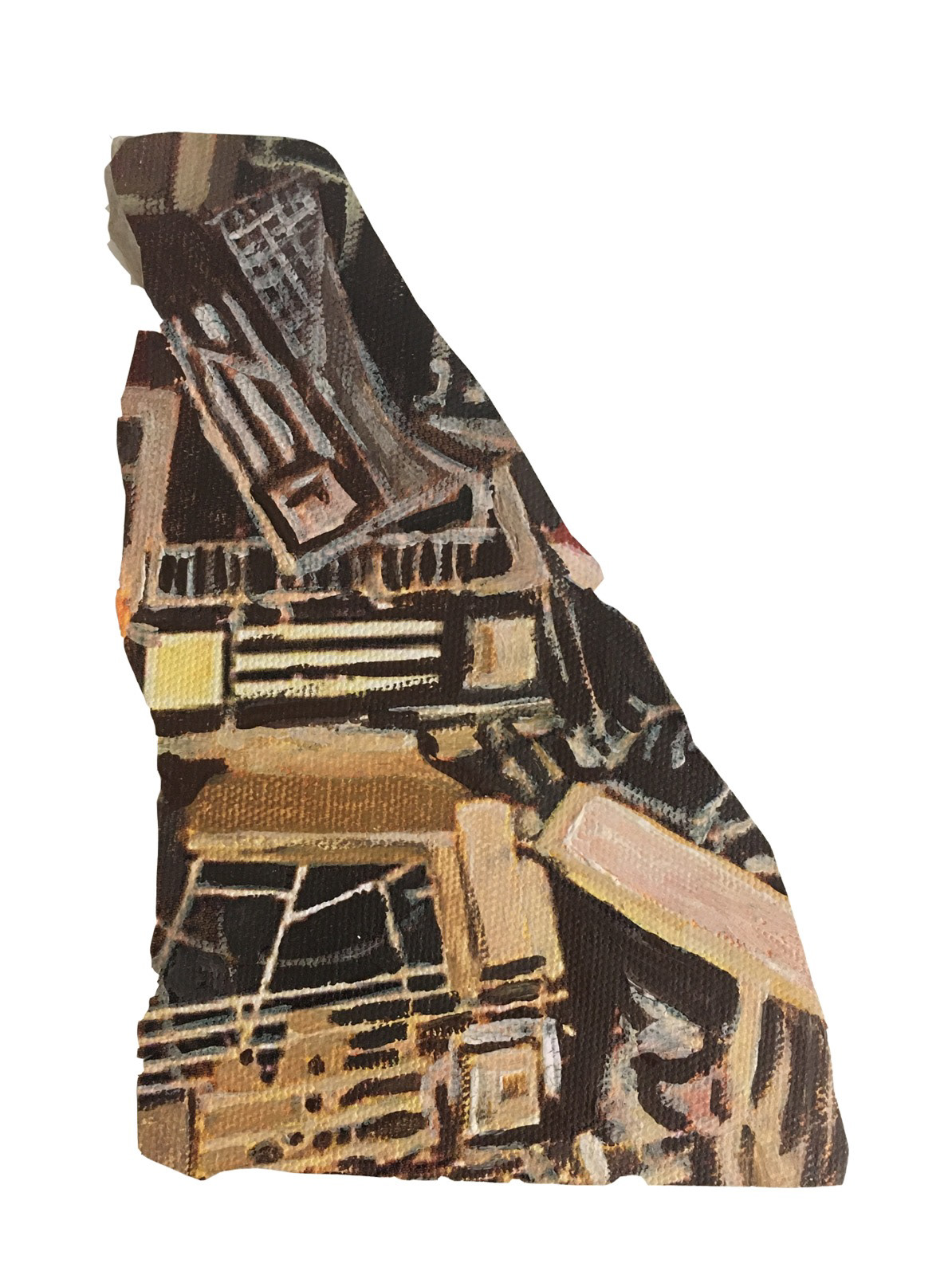 Kahramanmaraş: Taş Üzerine Karışık Teknik, 13x10cm, 2023