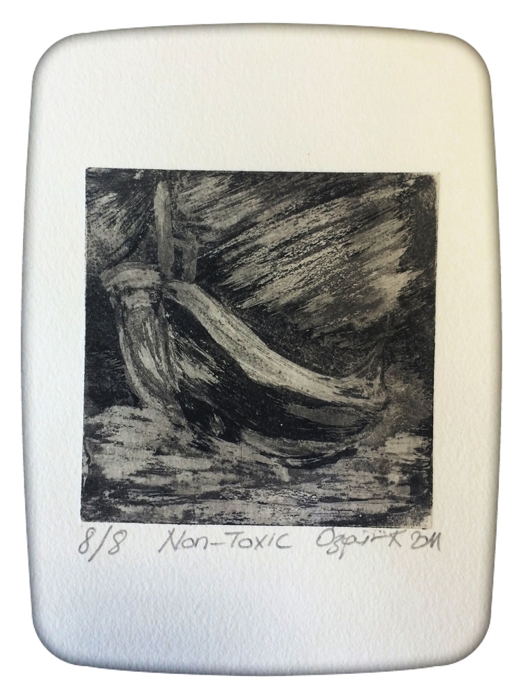 İsimsiz, 14,8 x 21 cm, 2011, Non-Toksik Metal Gravür Baskı