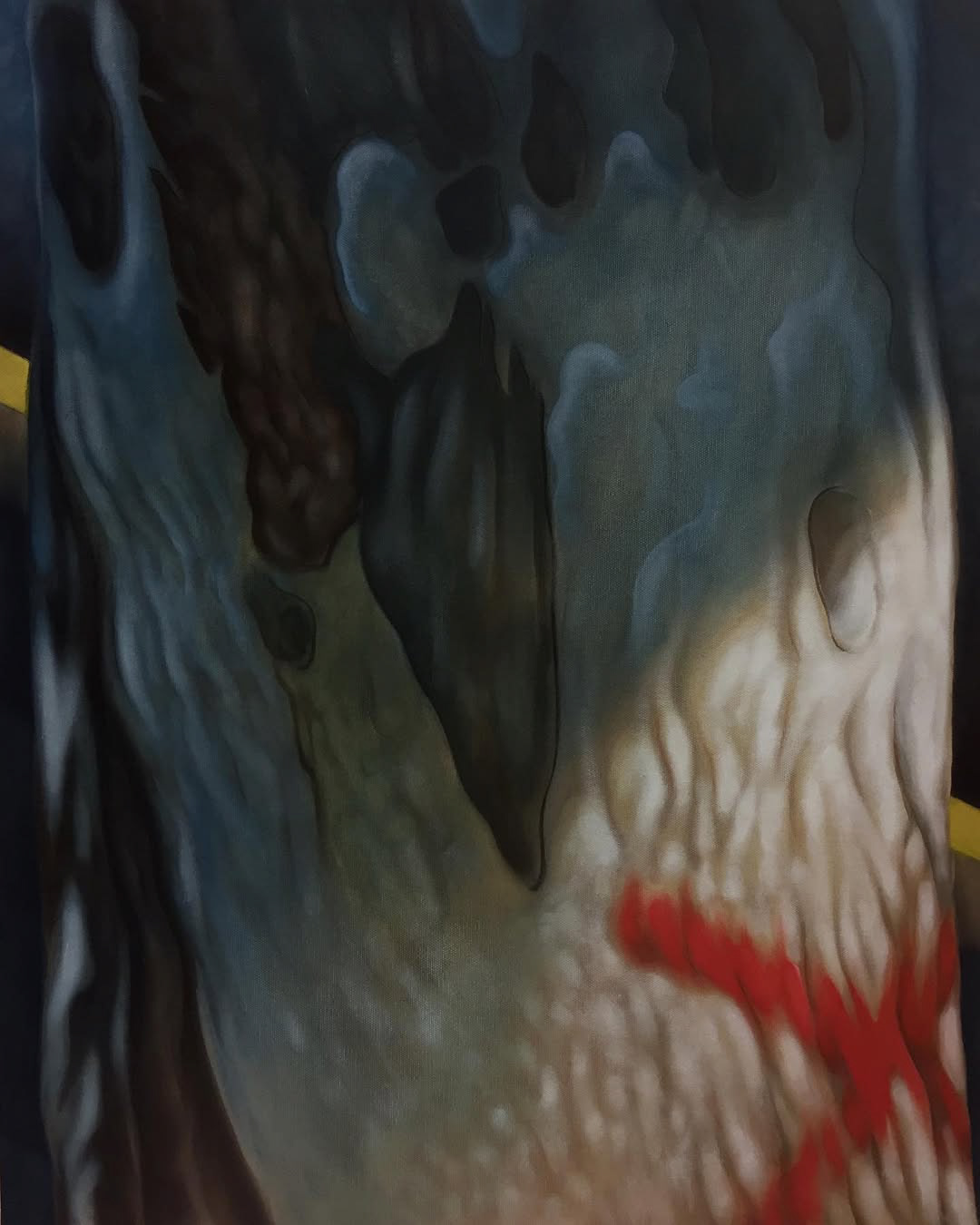 TARİH, 50 x 63 cm, tuval üzerine yağlı boya, 2022