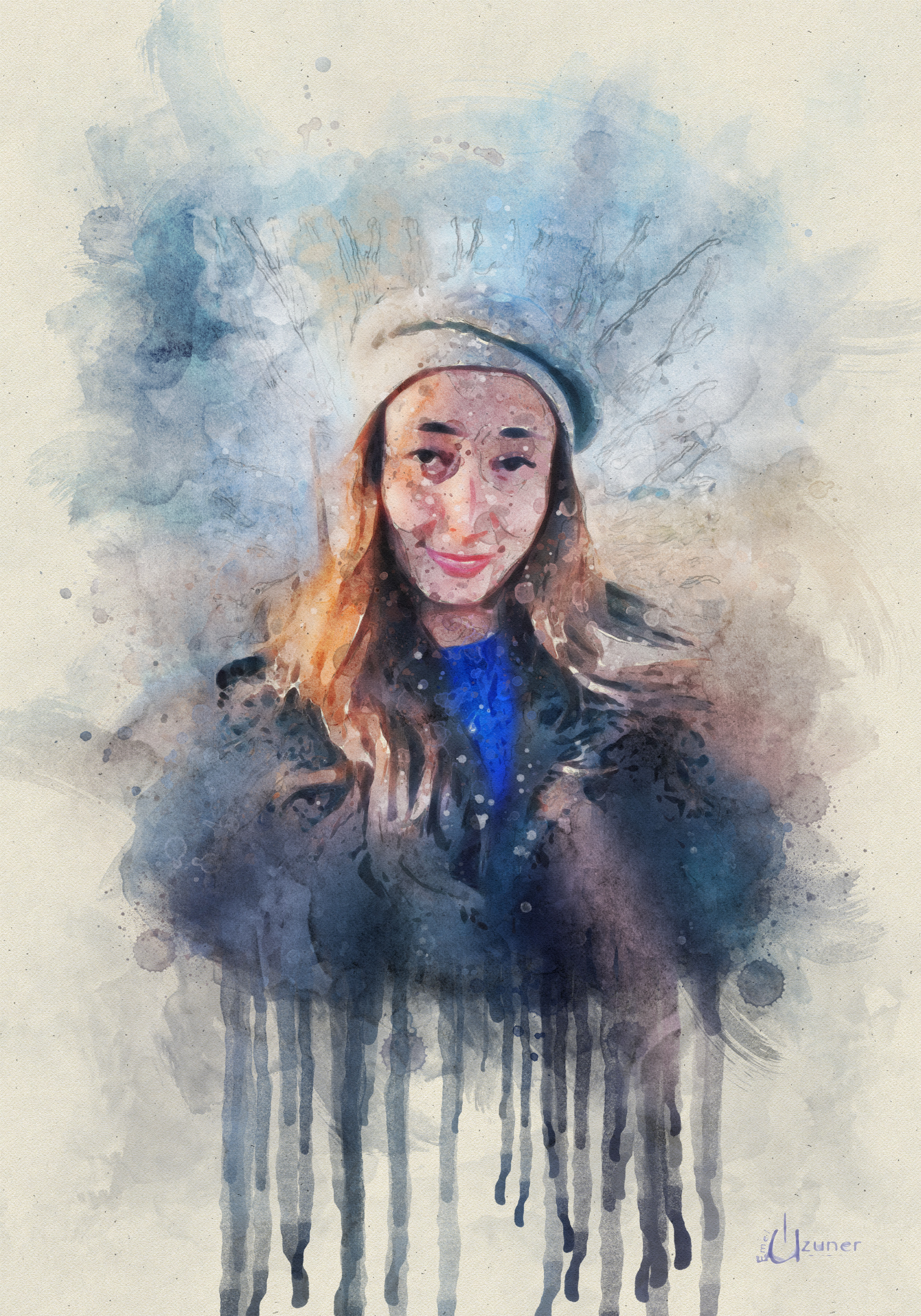 Zeki, Dijital Art, 50 X 70 Cm, 2023, Bandırma