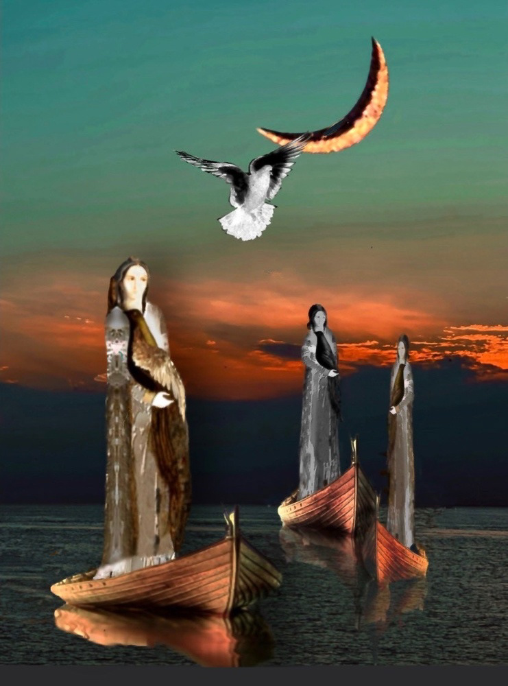 Şeyma Bobaroğlu, Eserin adı; "bekleyiş", malzeme; digital/72 dpı