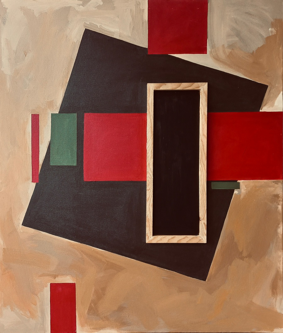 Suzan Arslan, Adsız, 100x120 cm, Tuval Üzeri Akrilik Boya, 2023