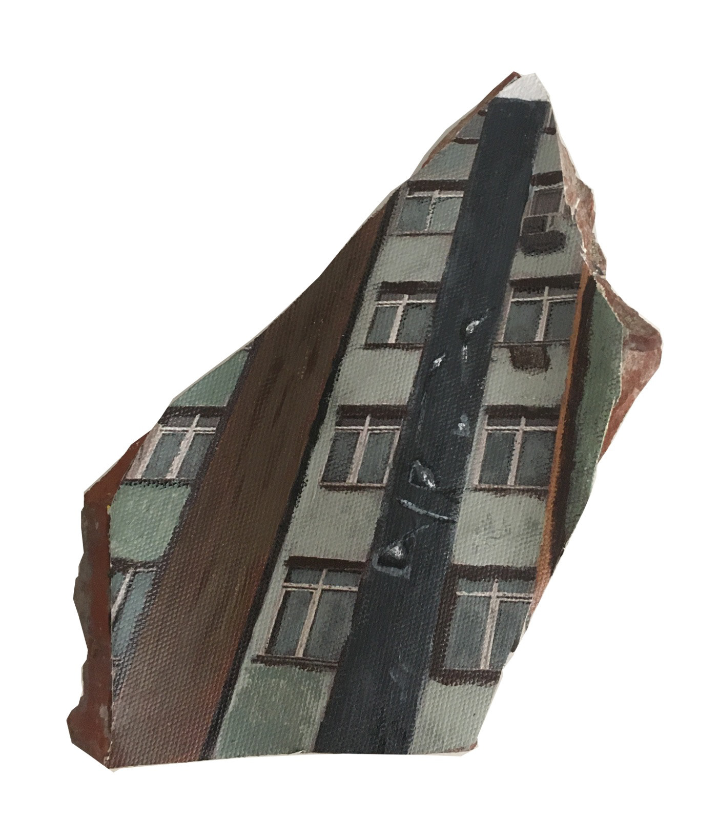Adana: Taş Üzerine Karışık Teknik, 15x12cm, 2023