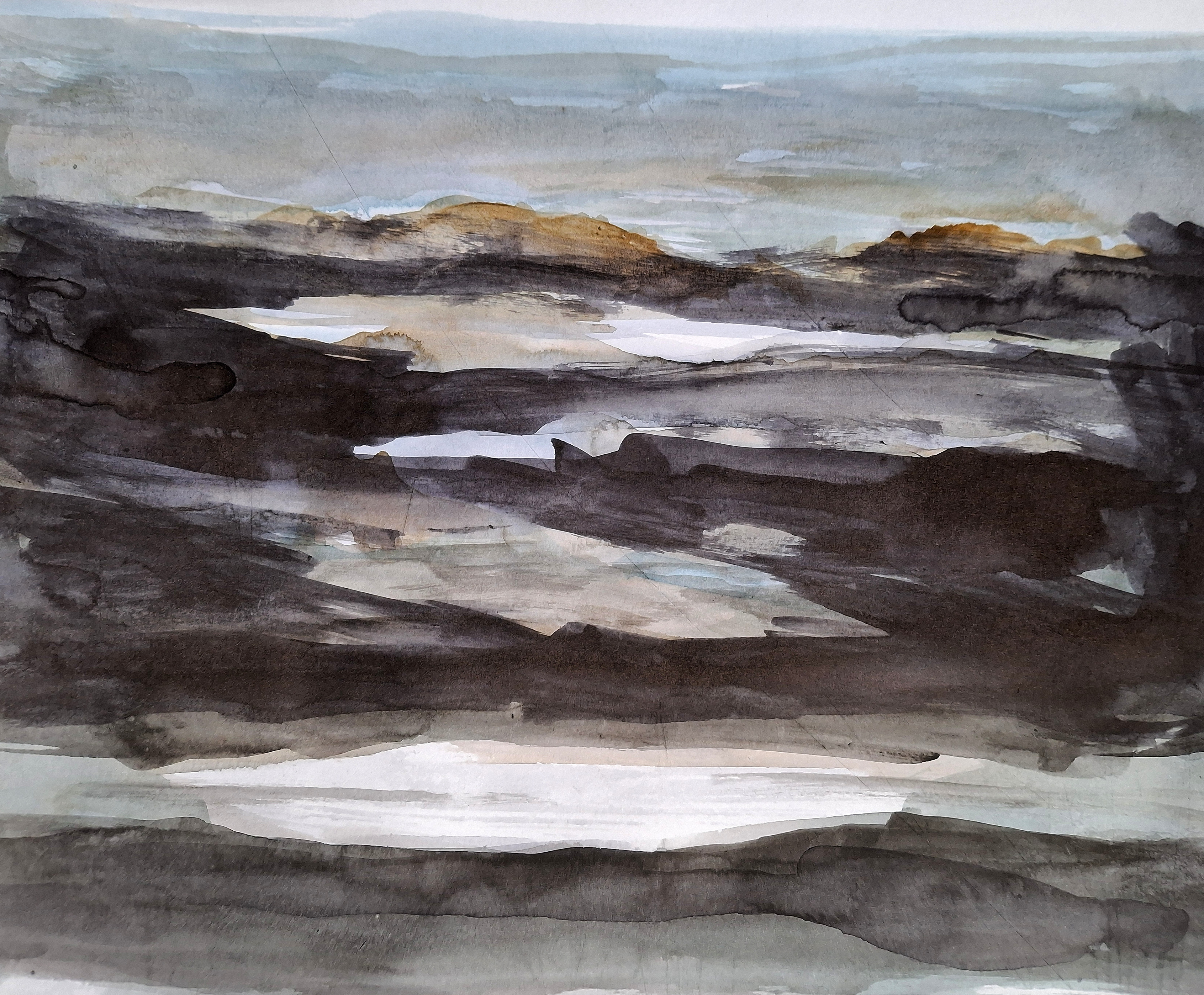 İsimsiz, 29X27 cm, Kağıt üzerine suluboya, 2025