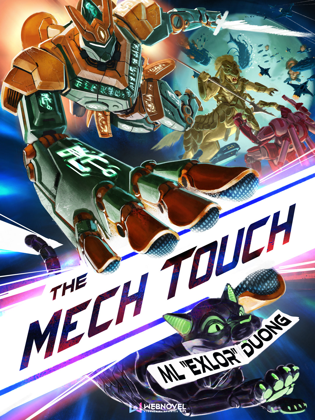 Cover Illustration for The Mech Touch 6k Cover