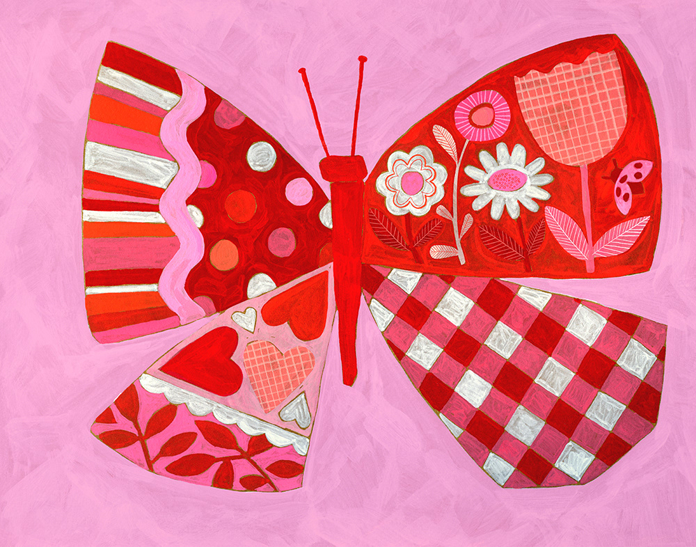 Patterned Butterfly