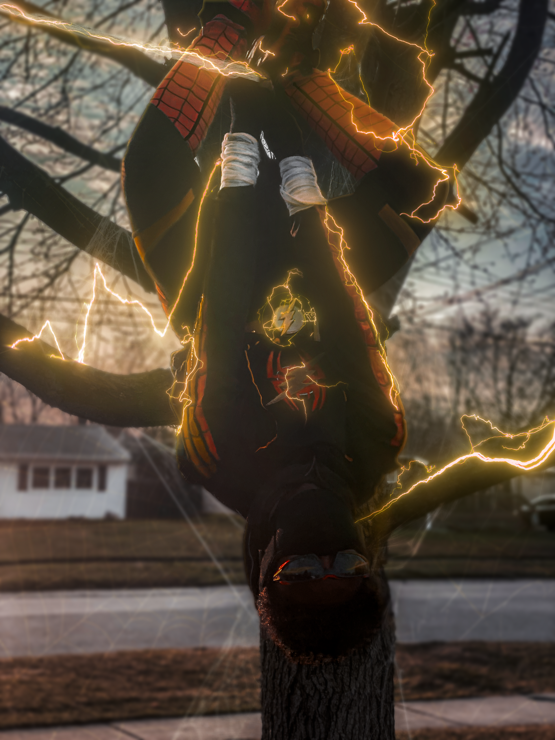 DC/Marvel Comics "Ryd-Roman" (Flash/Spider-Man Hybrid)