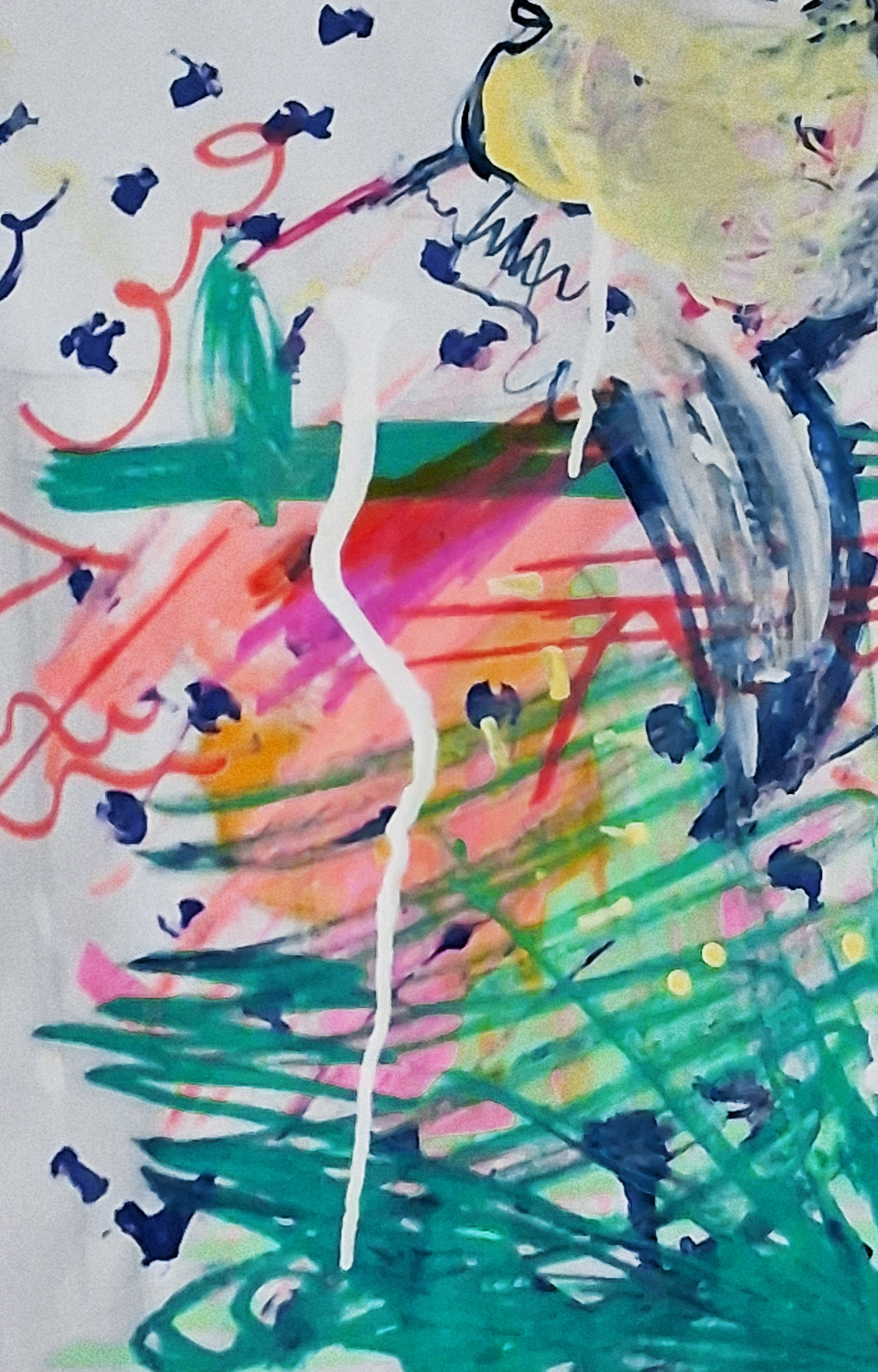 Caught up in No where Again - Abstract - 8x 5 