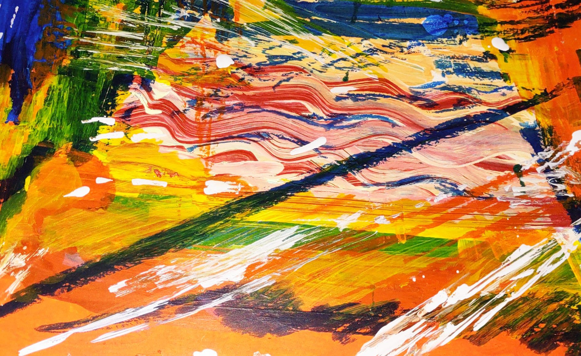 Shine through - Abstract 