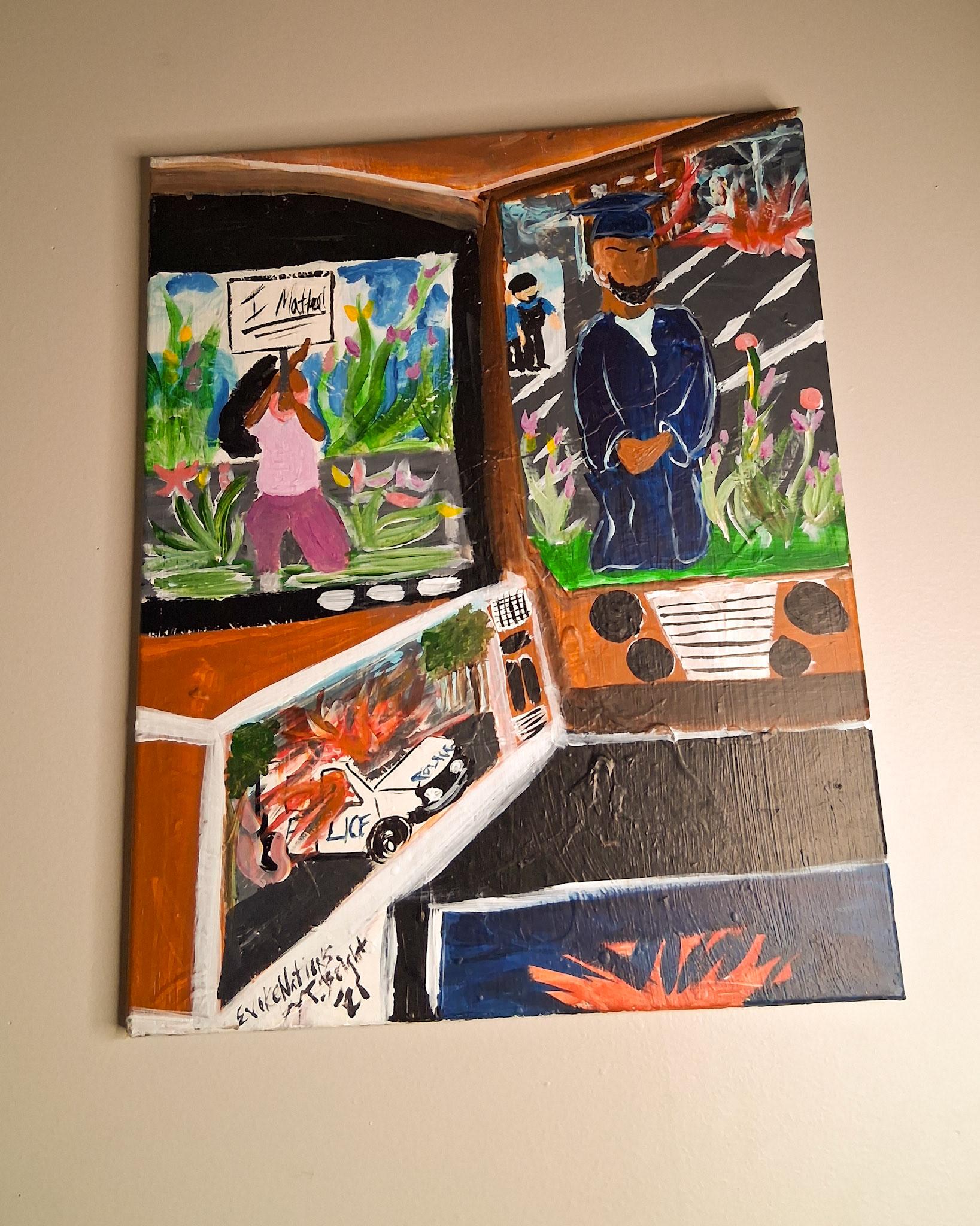 My life matters- Acrylic  