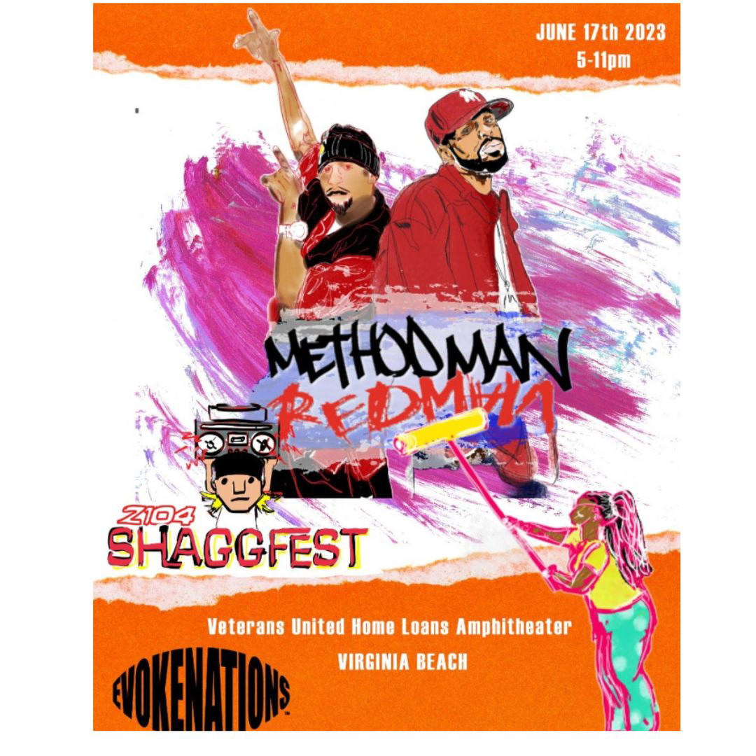 EVOKENATIONS X SHGGFEST - POSTER Feat Methodman & Redman 