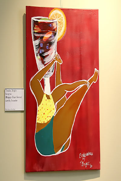 Sangria -  Happy Hours Series - Acrylic 