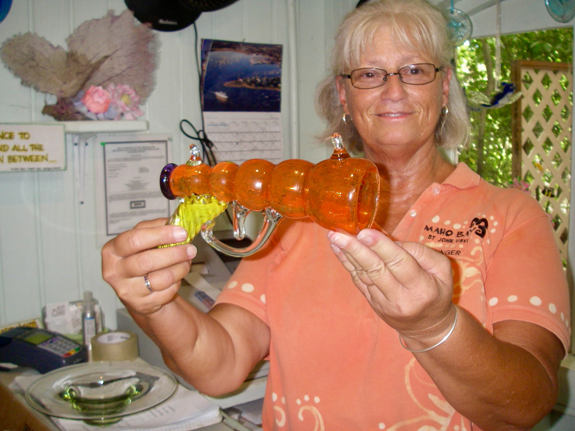 Ginger with Ray Gun