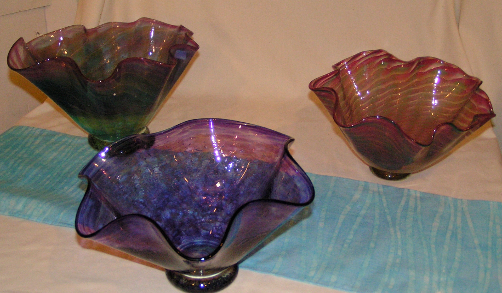 Ruffled Bowls