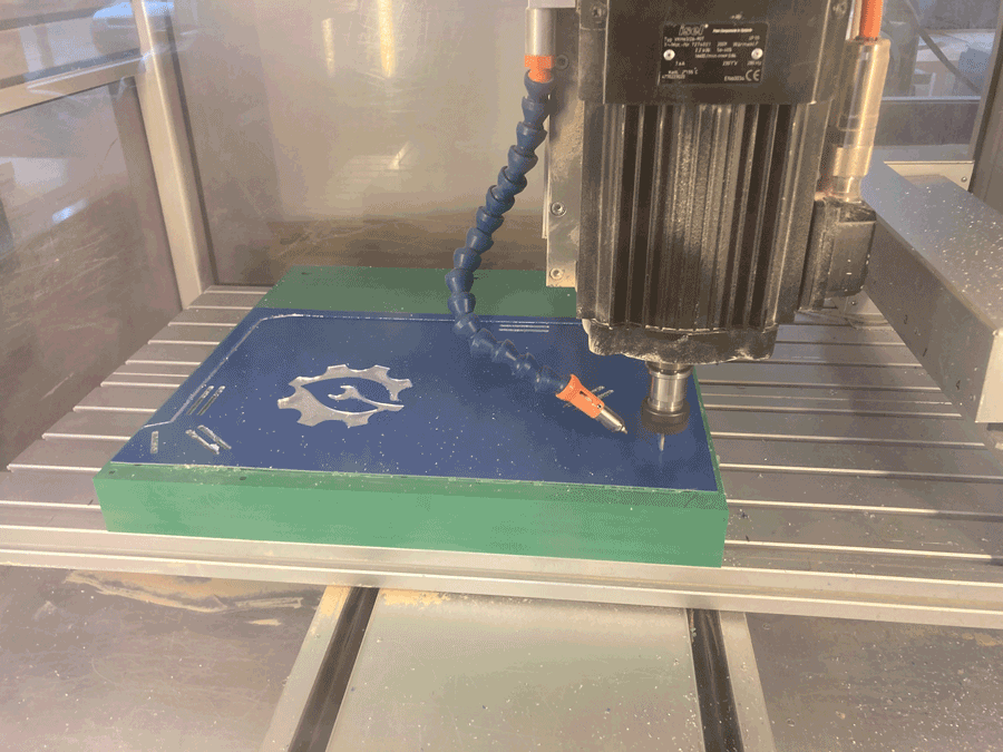 cnc milling the first protoype
