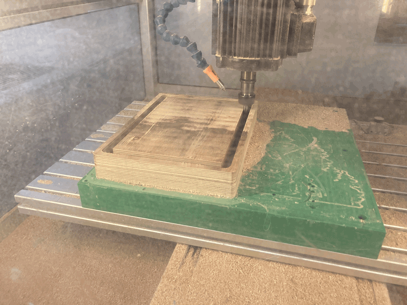 cnc milling the housing