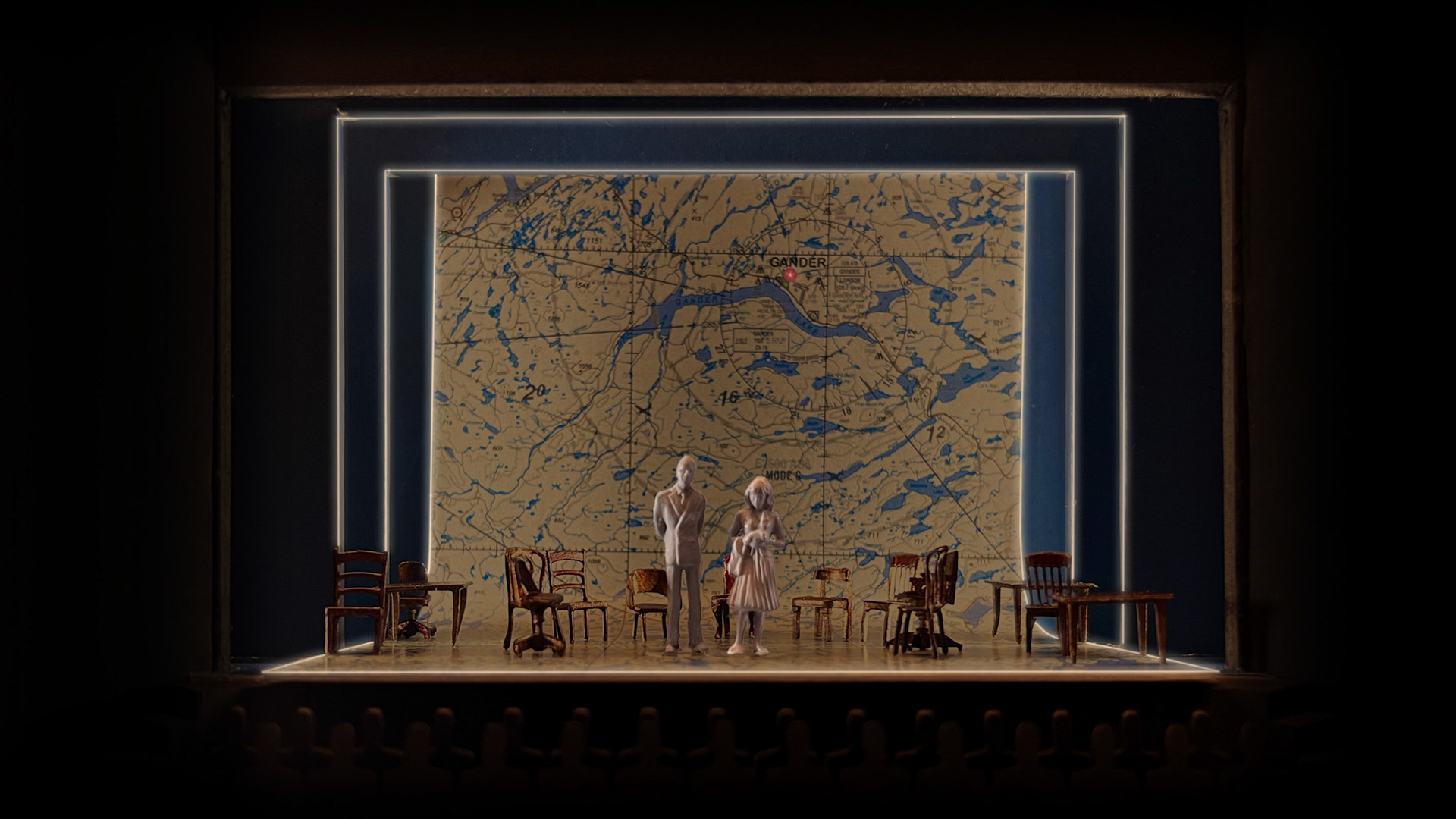 1/4" Model - Nighttime 