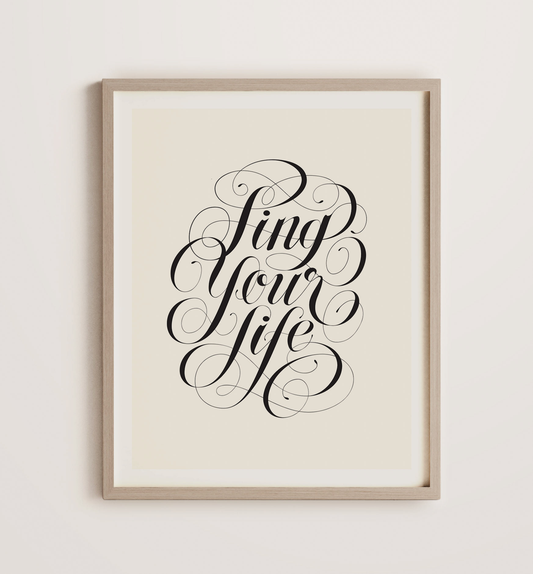 Sing Your Life Poster
