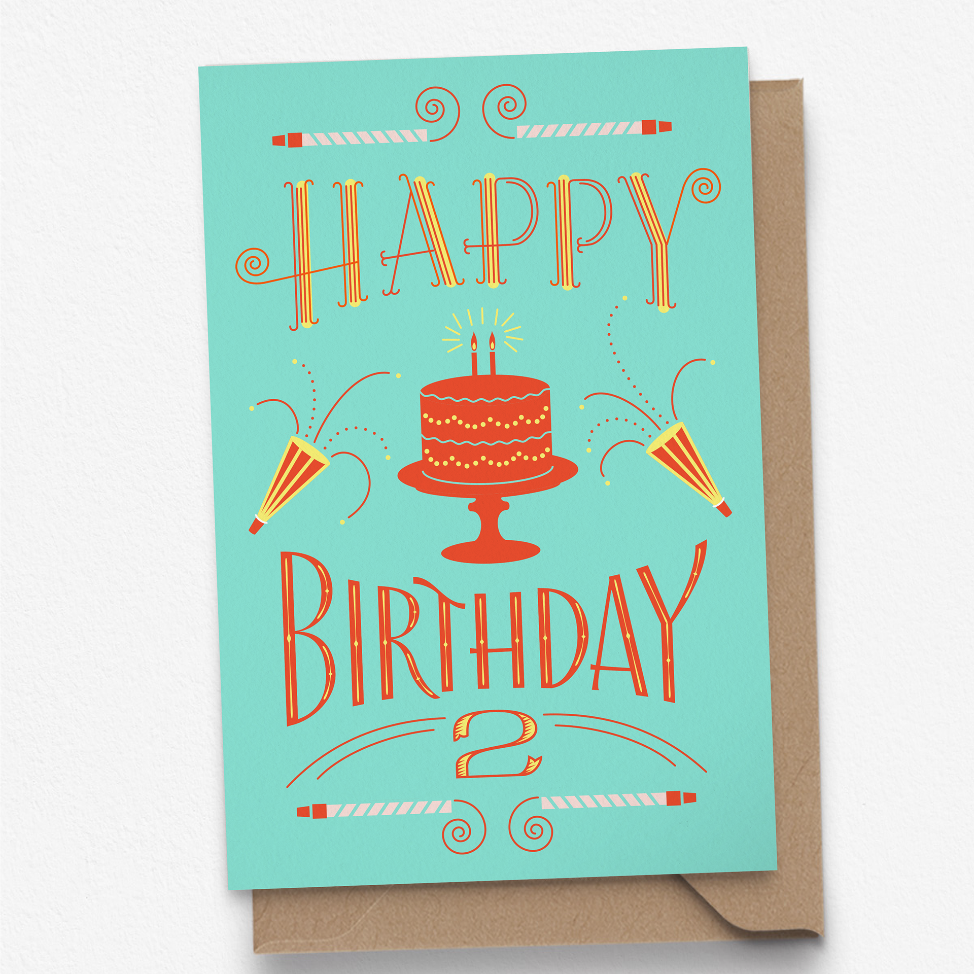 2nd Birthday Card