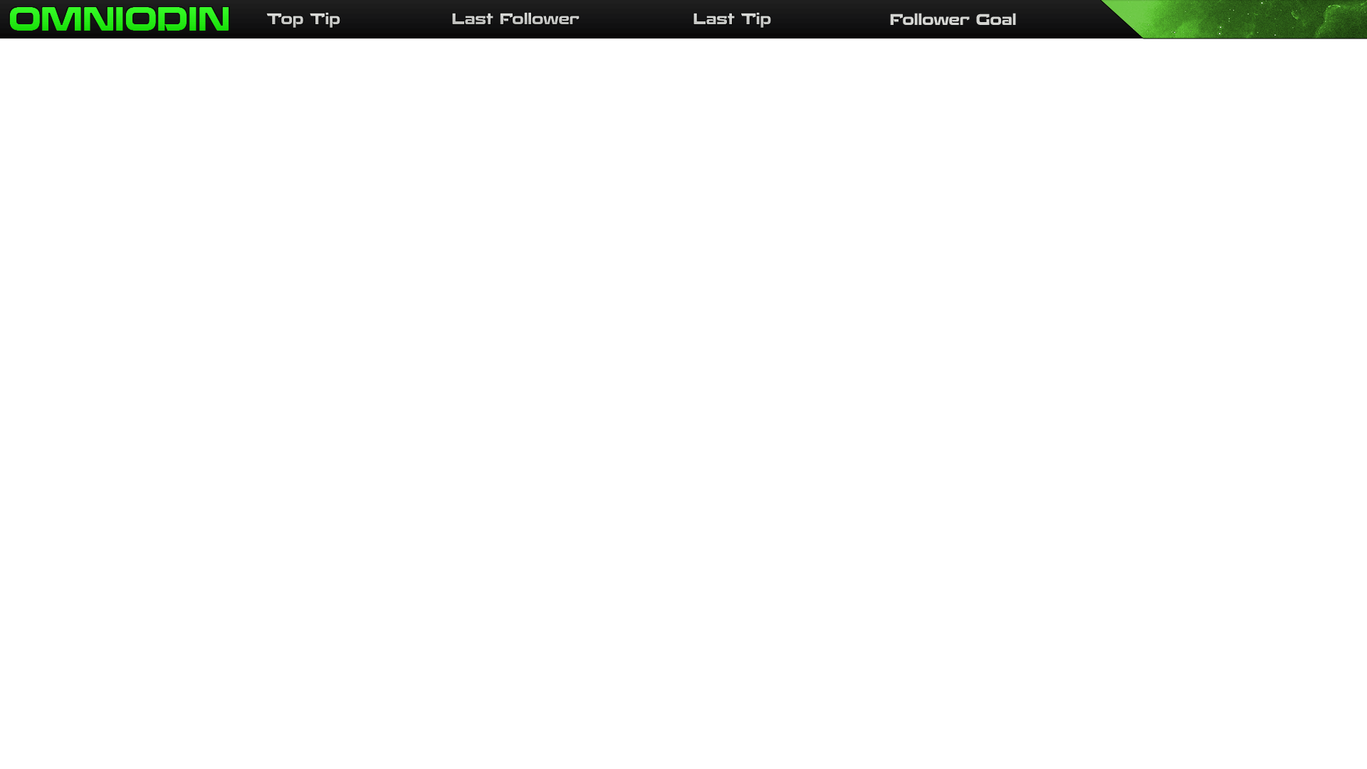 Overlay with applicable entries