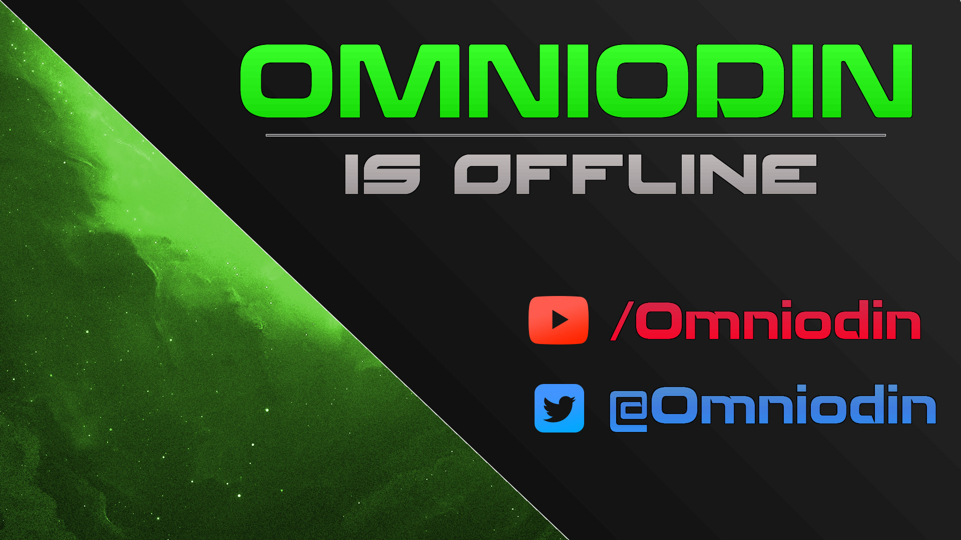 Offline screen on Twitch