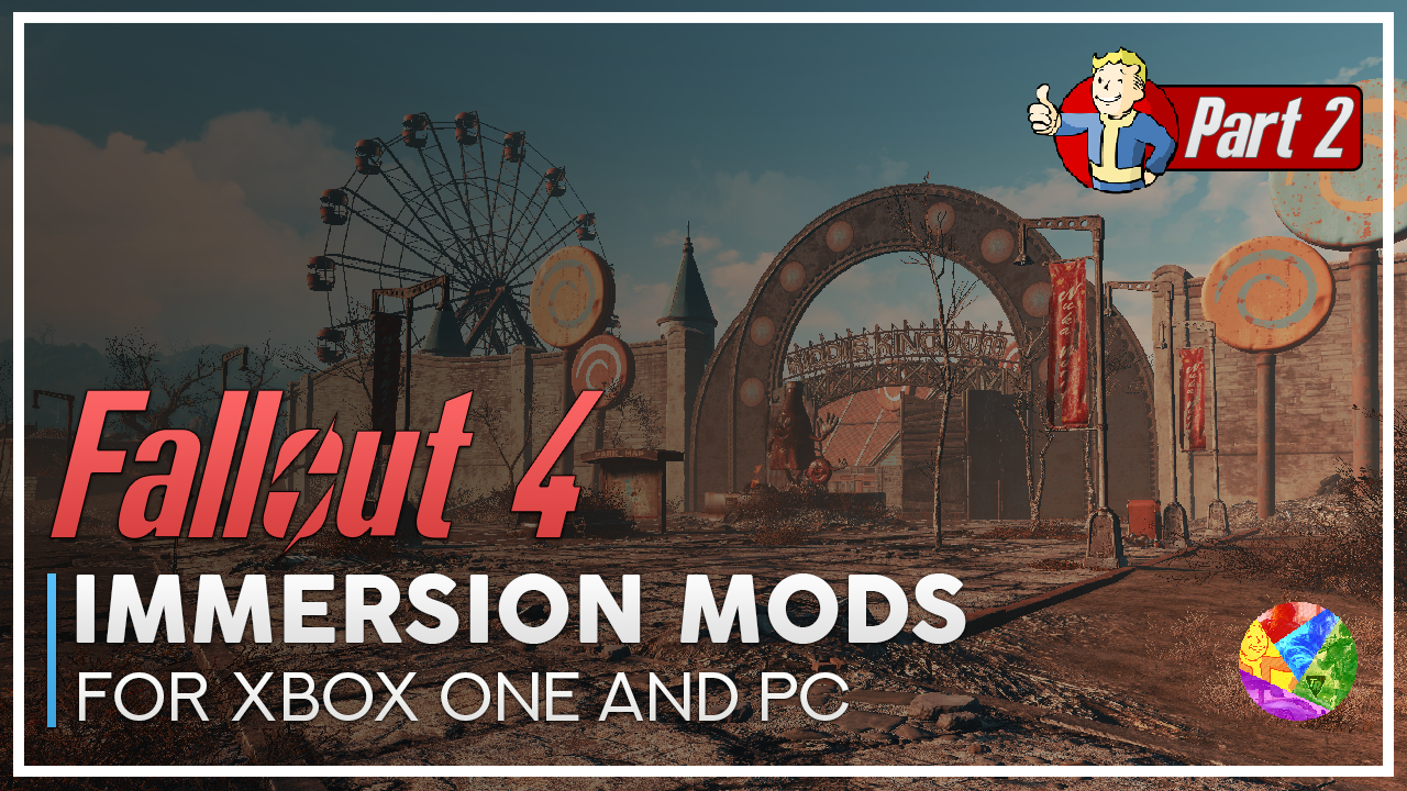 Thumbnail for immersion mods in Fallout 4