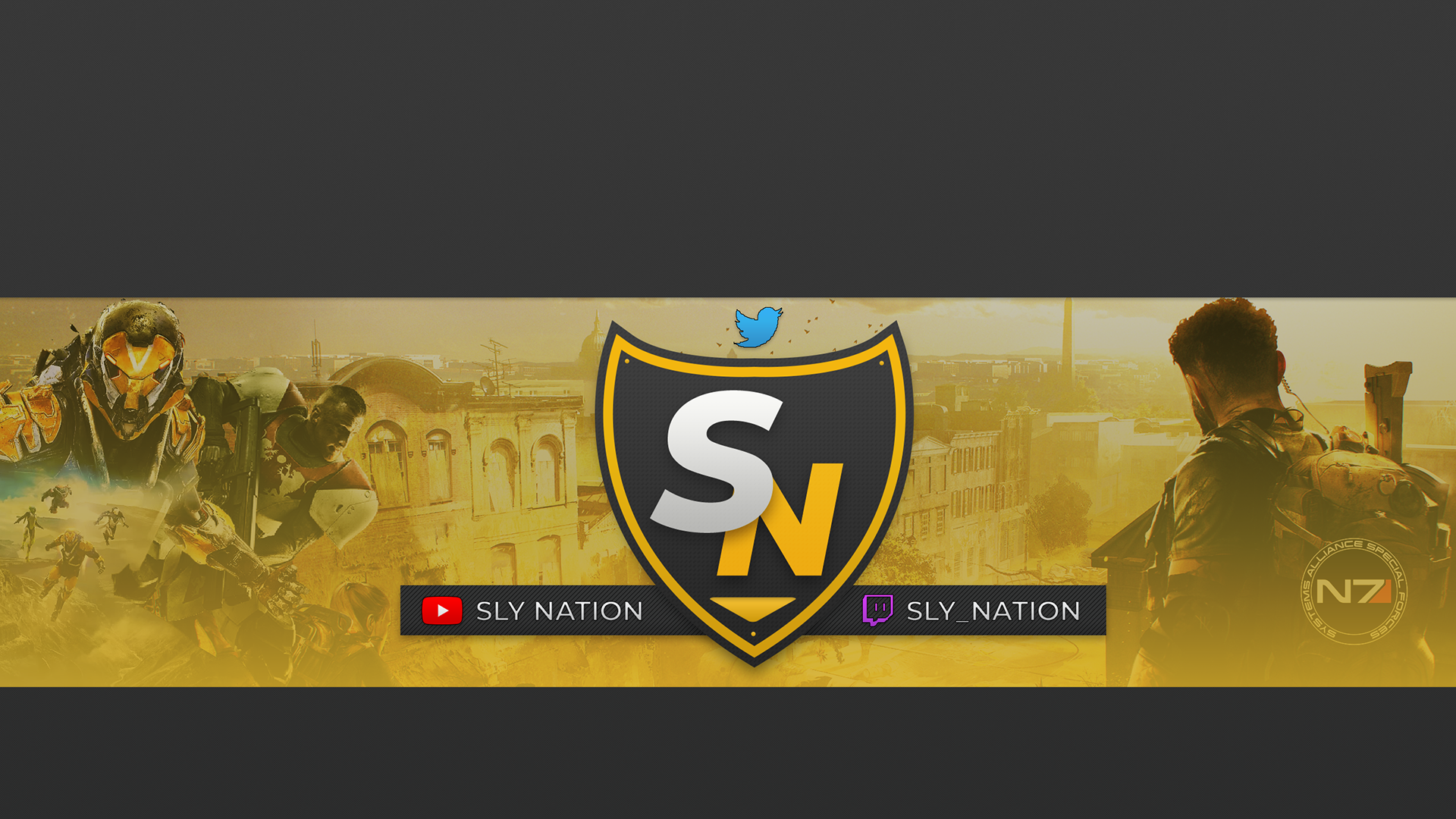 This is a Twitter header with appropriate social media
