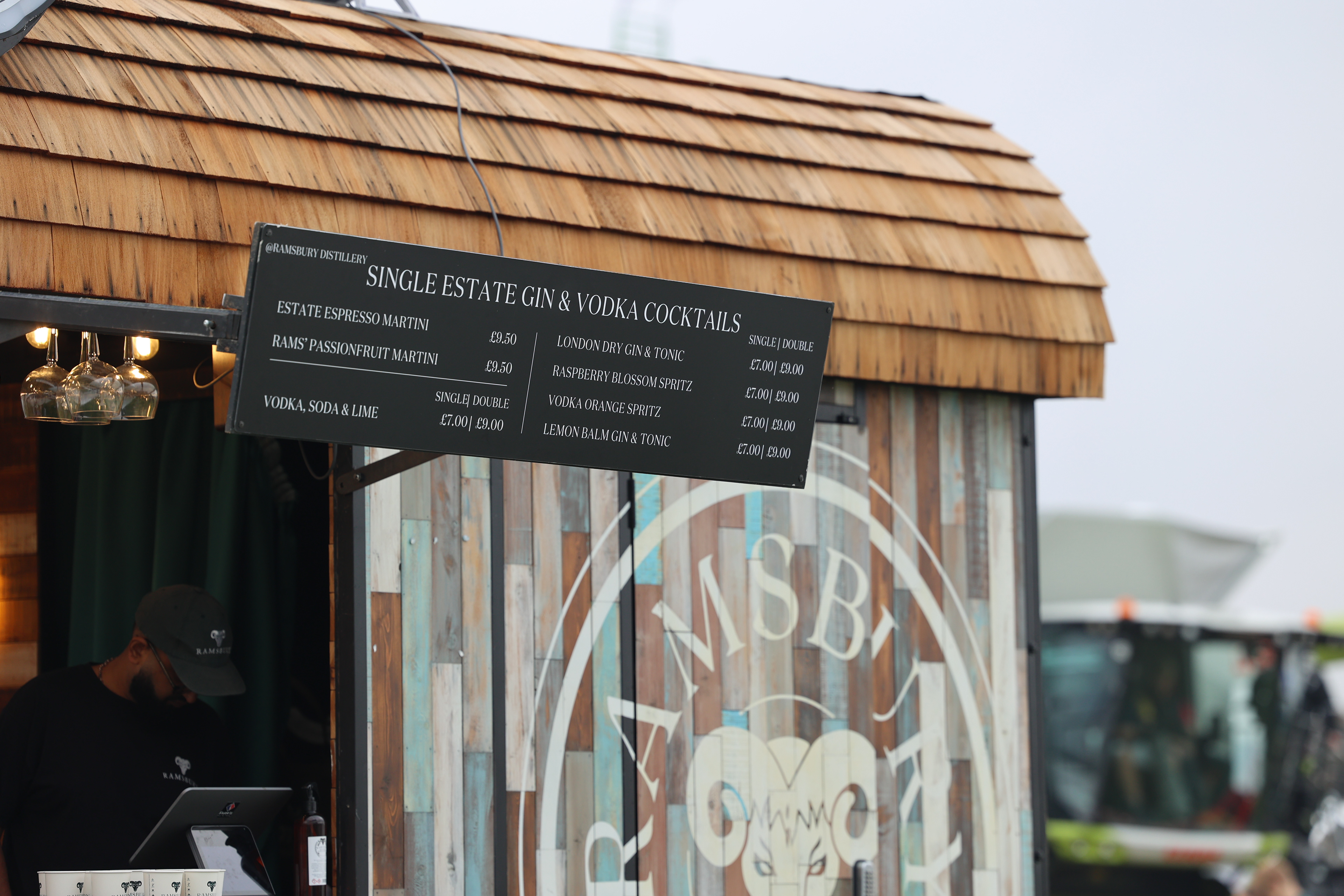 Bar Signage for Ramsbury at Newbury Show 2024